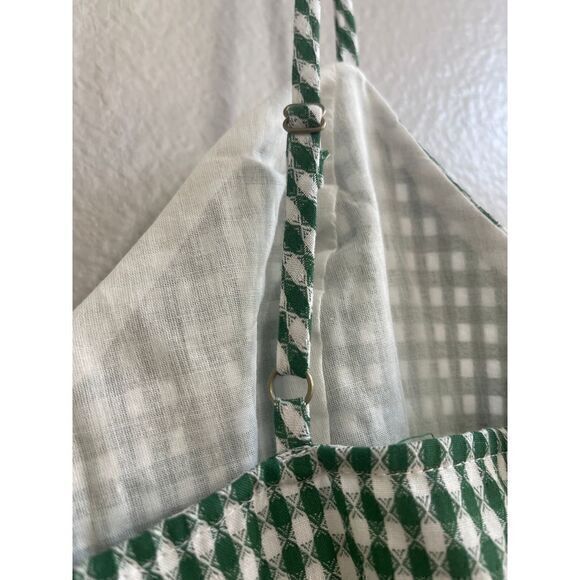 Hurley Sample Piece‎ Spaghetti Strap Checkered Dress Size Small - Picture 9 of 16